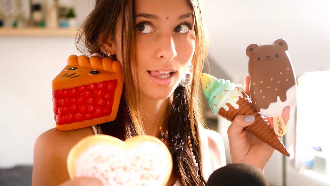 ASMR FRANÇAIS - Une douce vendeuse de squichy te présente la nouvelle collection !