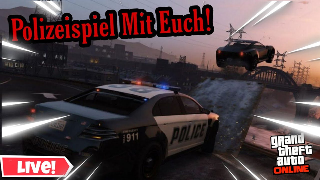 POLIZEISPIEL 1.0|GTA V ONLINE|Ps4|Deutsch/German|
