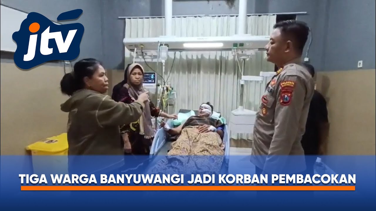 TIGA WARGA BANYUWANGI JADI KORBAN PEMBACOKAN, SATU PELAKU DI AMANKAN