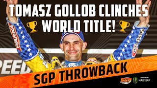 Tomasz Gollob Clinches 2010 World Title! 