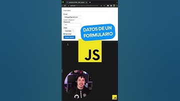🤩 JAVASCRIPT para recuperar los datos de un FORM en 30 segundos