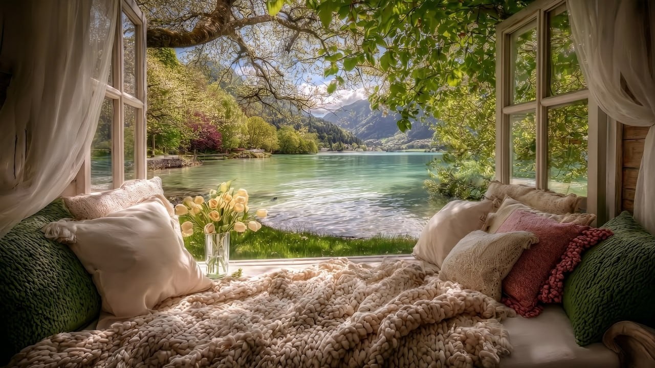Guarda Open Window to a Quiet Lake 🌿 Birdsong, Gentle Water Sounds and Peaceful Morning Ambience su YouTube Guarda Open Window to a Quiet Lake 🌿 Birdsong, Gentle Water Sounds and Peaceful Morning Ambience su YouTube