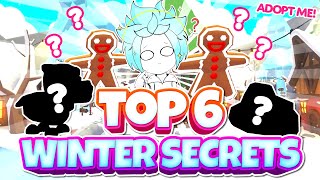 TOP 6 SECRETS in the ADOPT ME WINTER HOLIDAY Event (Roblox)