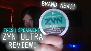 Brand New! ZYN Ultra Review (Fresh Spearmint)