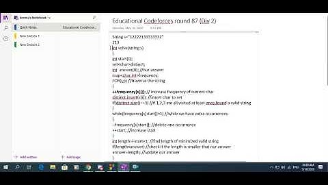 Educational Codeforces round 87 Problem B  Explanation-Solution(Ternary String).