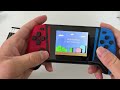 15 minute unboxing and review of the Super Mario Bros. game console ASMR #switch #asmr
