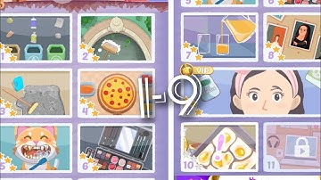 Perfect Tidy game walkthrough level 1 2 3 4 5 6 7 8 9