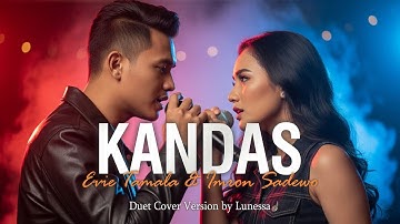 Kandas – Evie Tamala feat. Imron Sadewo | Slow Rock Cover by Lunessa ( Duet )