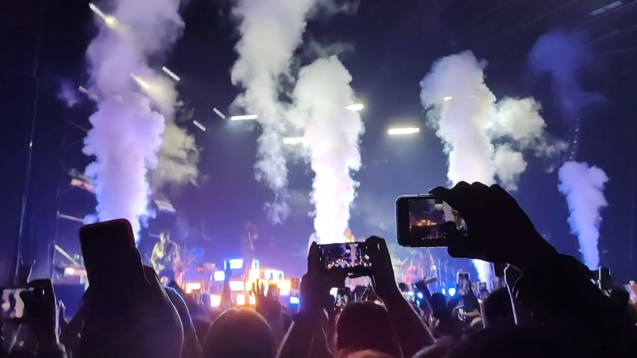 Big Time Rush intro concierto - Colombia,Bogotá