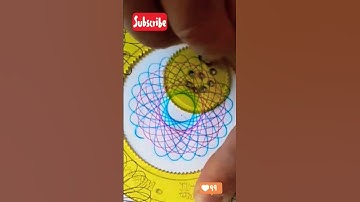 Creating models in Spirograph"#spirographshr#satisfying#asmr#spirograph#pattern#usa