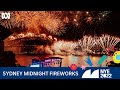 Sydney Midnight Fireworks Highlights | New Year