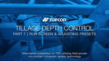 Run Screen and Presets