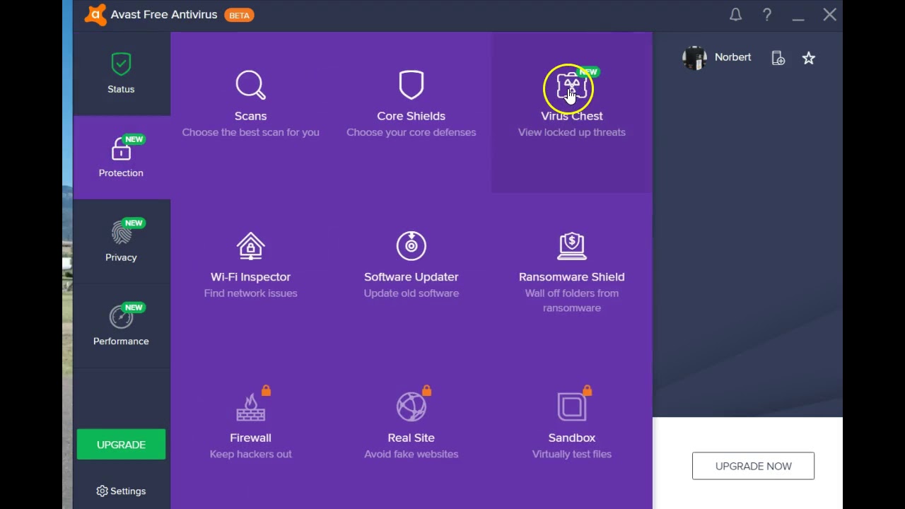 New in the latest Avast Free Beta - YouTube