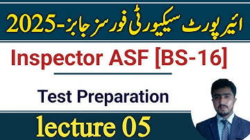 FPSC Inspector ASF syllabus and test preparation | lecture 05 | sufian Goraya | FPSC English grammar
