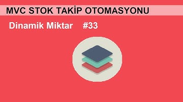 C# ASP.NET MVC Stok Takip Otomasyonu-33(Dinamik Miktar)