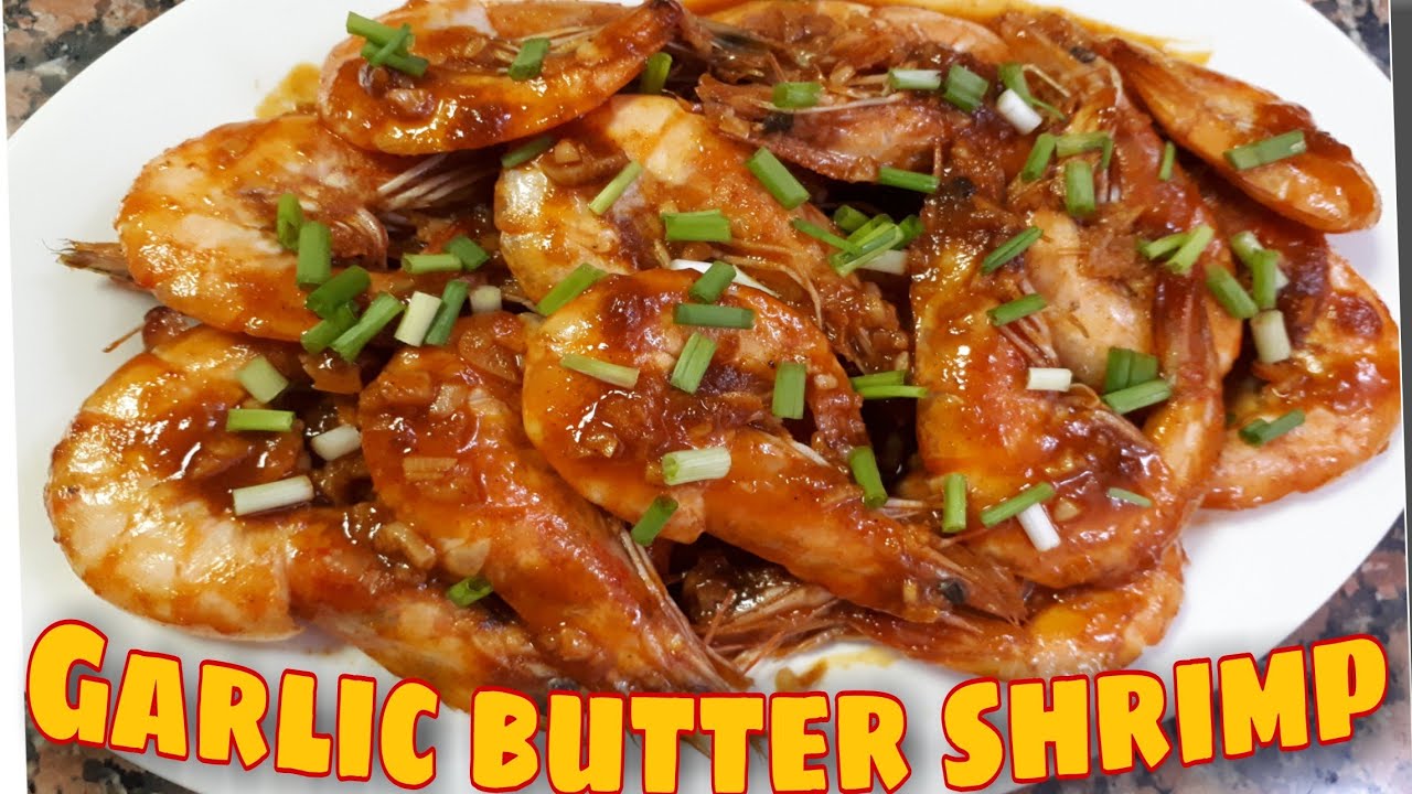 Garlic Butter Shrimp | Easy Recipe | Panlasang Pinoy - YouTube