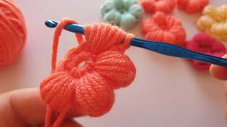 Crochet Puff Flowers StepbyStep Guide for Beginners