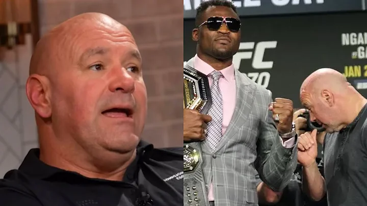Dana White Reacts to Francis Ngannou Beating Him Up after Grabbing His Shirt to Extort Him for Money