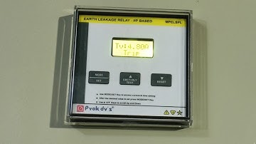 Earth leakage relay Prokdv