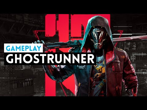 Gameplay GHOSTRUNNER (PC, PS4, XONE, Switch) ACCIÓN FRENÉTICA siendo un NINJA CYBERPUNK