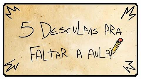 Como inventar desculpas pra sair?