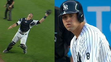 BAL@NYY: Sanchez shows off on both sides of the plate