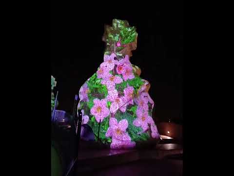 Ночная экскурсия в Дом Мила, Барселона/ Night excursion to Casa Mila in Barcelona