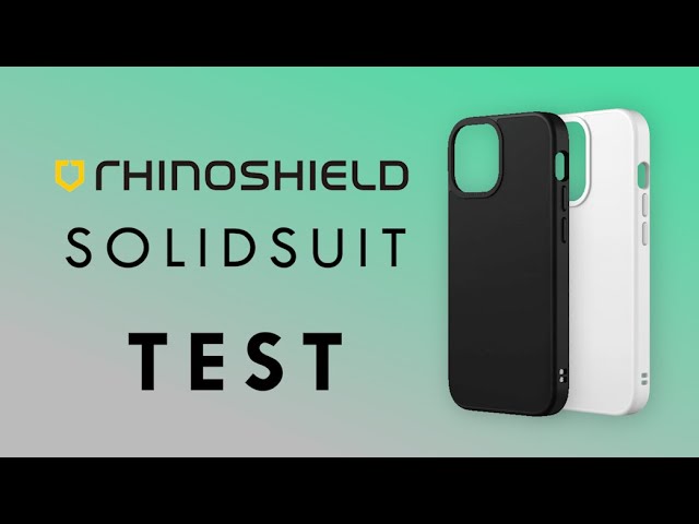 Coque RHINOSHIELD iPhone 13 Pro SolidSuit cuir