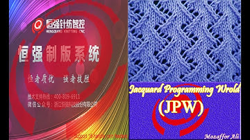 How to Make Pointal Zig Zag Stitch As Picture In Jacquard Machine   HQPDS Software