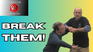 How to BREAK a defense against joint locks.