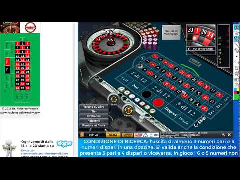 SCUOLA DI ROULETTE LEZIONE 3 - PARI DISPARI SU DOZZINE