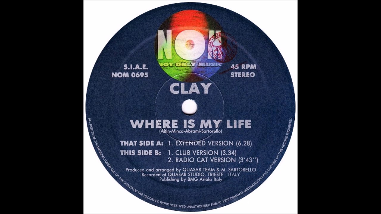 Clay - Where Is My Life (Extended Version) (1995)
