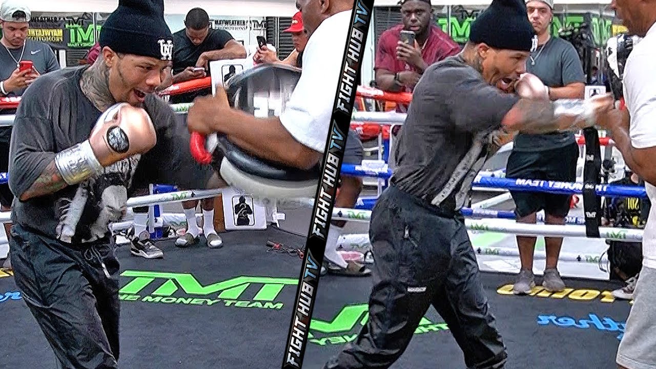 GERVONTA DAVIS UNLOADS EXPLOSIVE PUNCHES - DISPLAYS FEROCIOUS KO POWER IN WORKOUT FOR MARIO BARRIOS