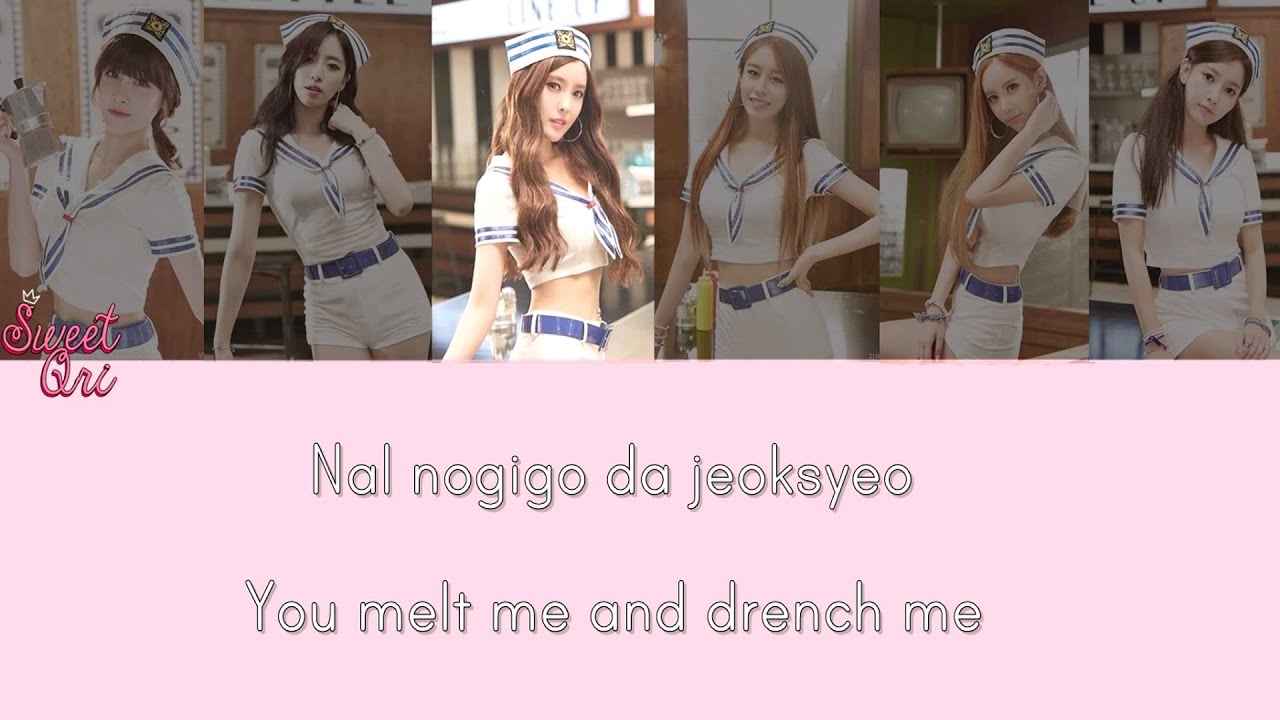 T-ARA So Crazy Lyrics Member Coded [ENG+ROM]