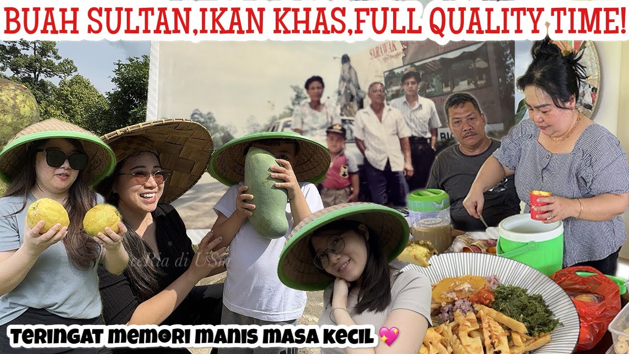 ANAK LUPA GADGET KARENA SERUNYA PANEN DIKEBUN DAN TERPESONA DG IKAN KHAS INDONESIA DARI KALIMANTAN 😍
