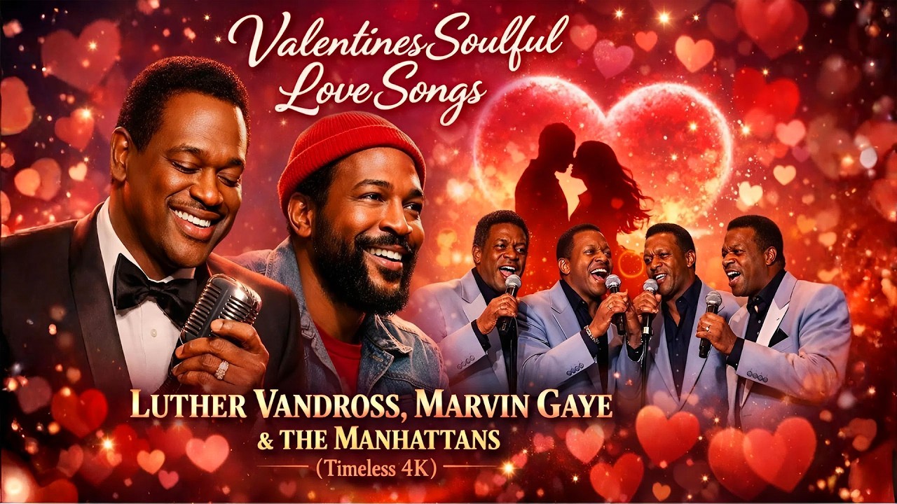 Luther Vandross • Marvin Gaye | The Soulful Legacy (4K)