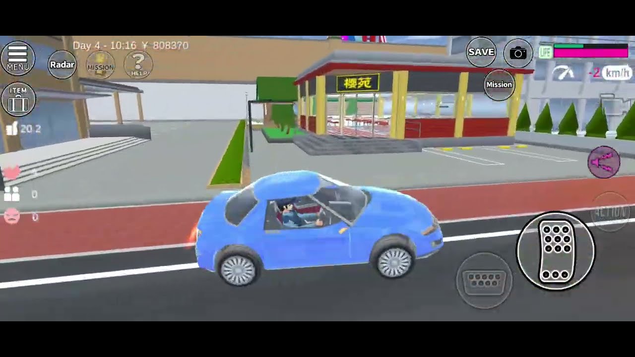 EP02 SAKURASCHOOLSIMULATOR ( OH NO!!! TASNEEM BACK AGAIN TO BIGGER!!! SO SCARE!!!😱😱😱😱👊👊👊 )