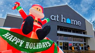 CHRISTMAS 2023 INFLATABLES at the AT HOME STORE !!