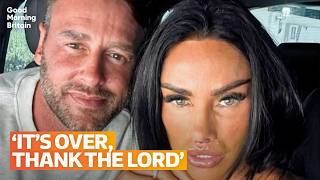 Katie Price divorces husband over text after finding only £2.22 in bank account