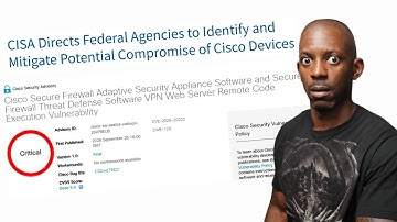 🚨URGENT: Cisco Firewalls GEHACKT! NU patchen!