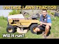 Fixing Up a FREE 1975 Sears Lawn Tractor From Craigslist