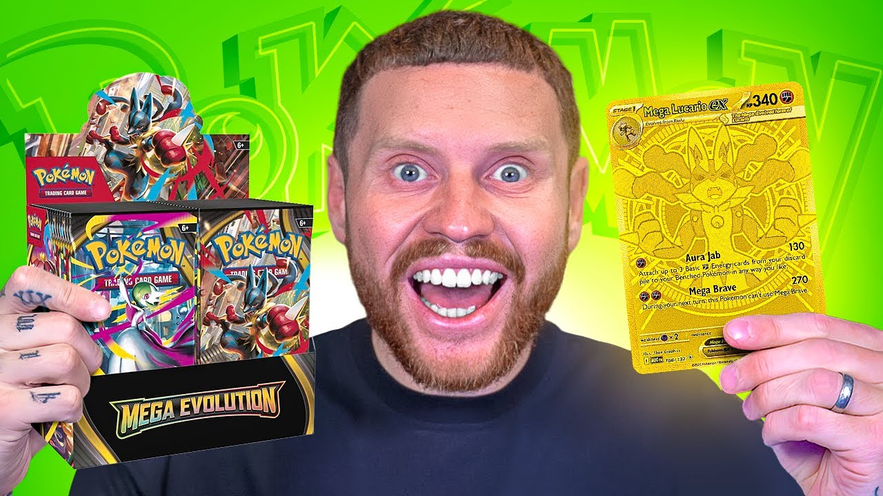 MY FIRST TIME OPENING POKEMON MEGA EVOLUTIONS