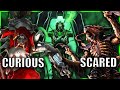 How did the galaxy react to the awakening of the necrons  warhammer 40k lore