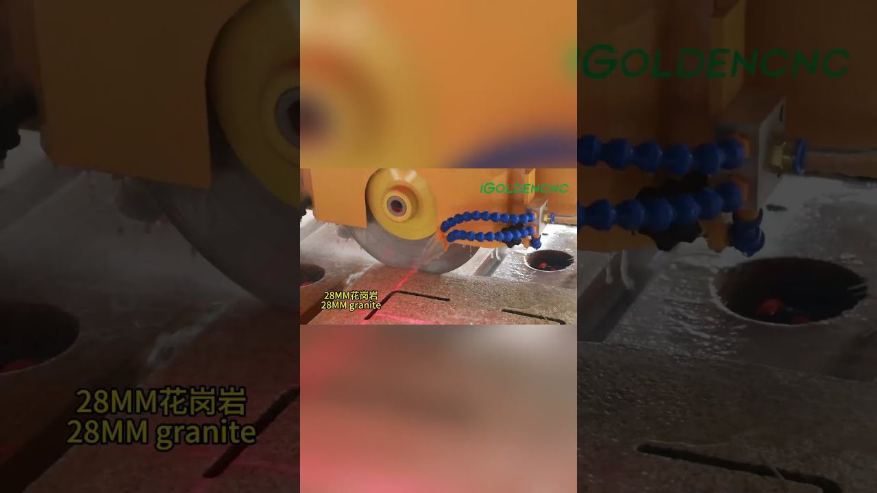 Granite countertop saw blade cutting machine 