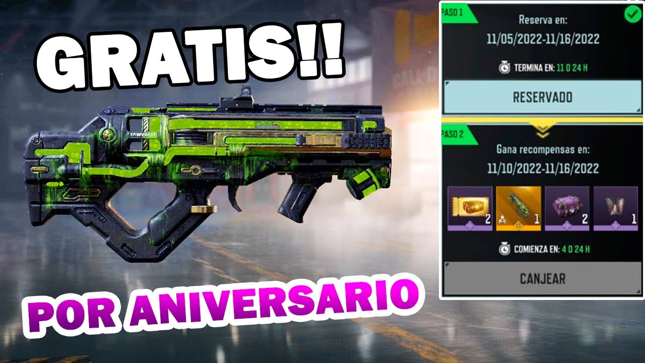 TODOS PODRAN TENER UNA LEGENDARIA GRATIS SIN TIEMPO MIRA YA! COD MOBILE ...