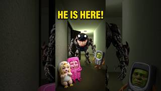Why Is Gugu Gaga & Nokia Family Scared Of Transformer Pou? 😱 #shorts