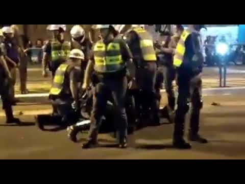 PRISÃO E REPRESSÃO NO ATO CONTRA AUMENTO DA PASSAGEM EM SP