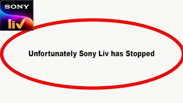Fix Sony Liv Unfortunately Has Stopped | Sony Liv Stopped Problem | PSA 24