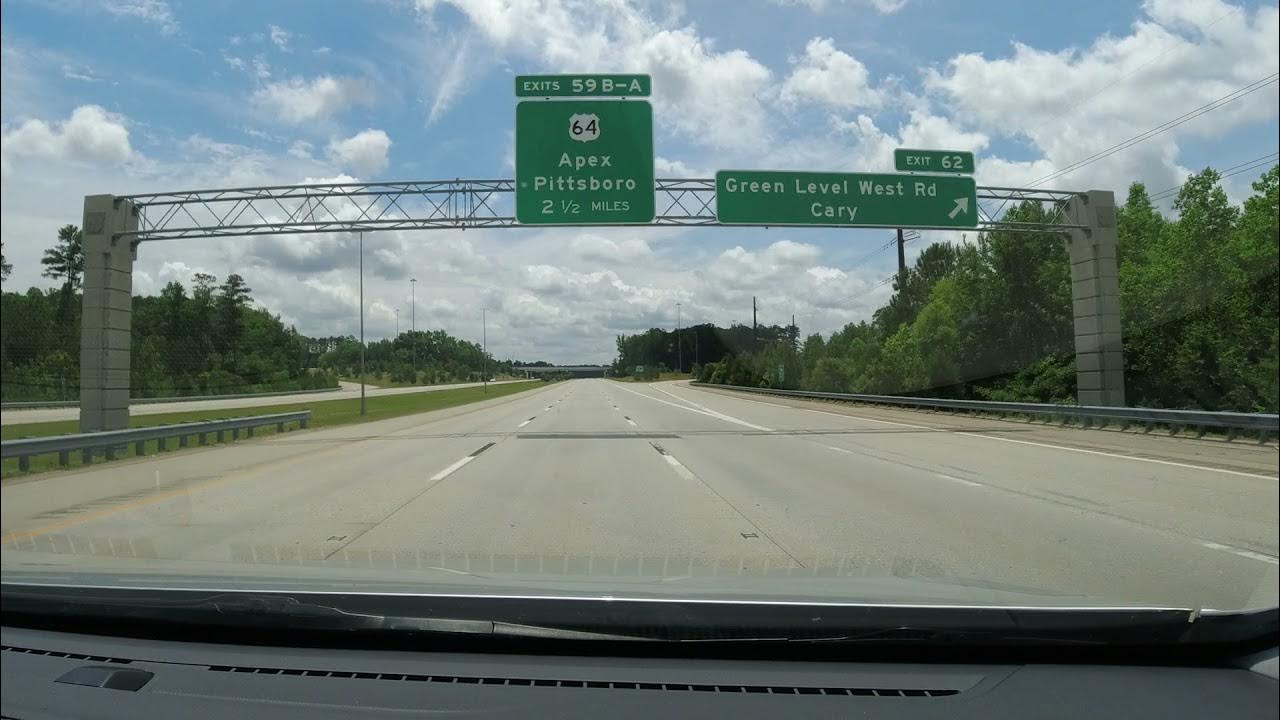 Cary, NC to Apex, NC drive YouTube