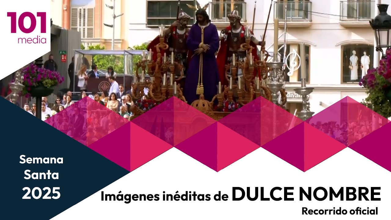 🔴 Imágenes inéditas de Dulce Nombre | Semana Santa 2025 | Recorrido oficial